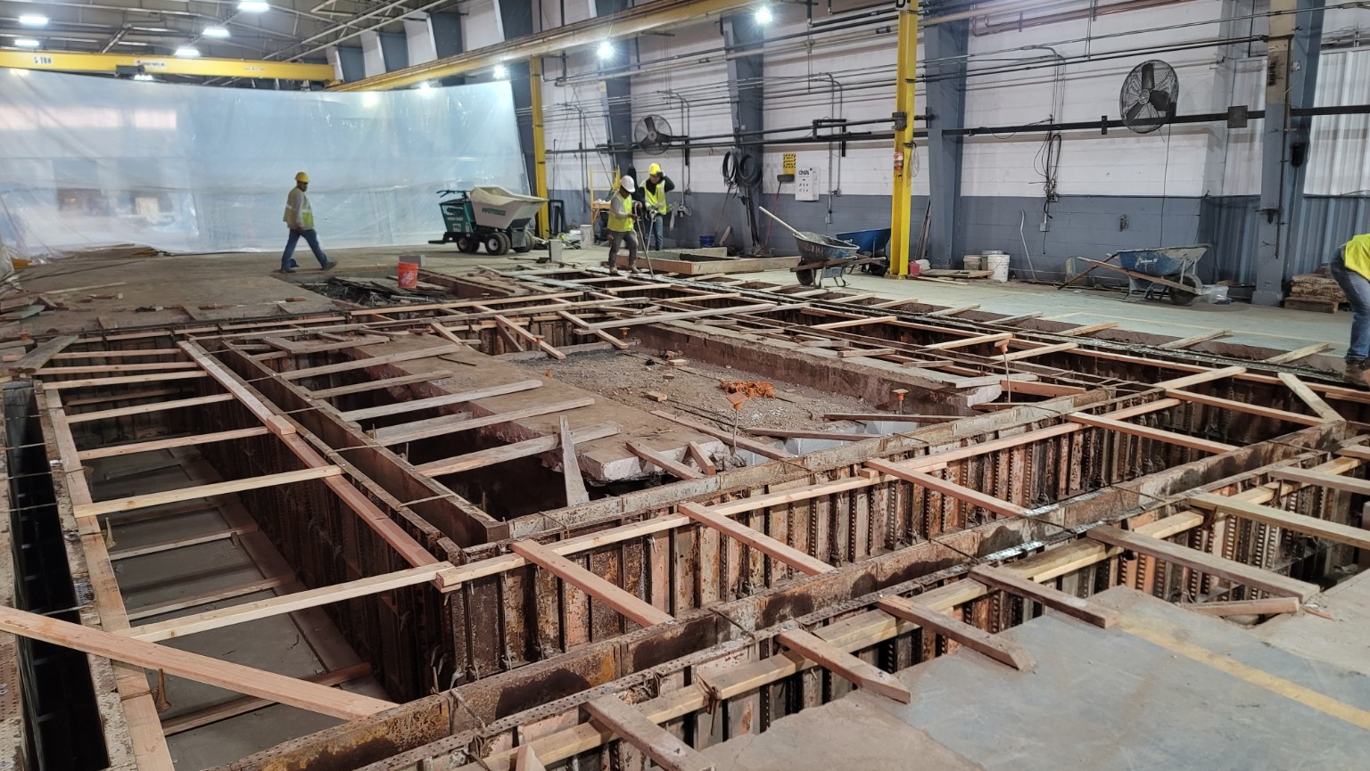 Commercial construction demolition and forming