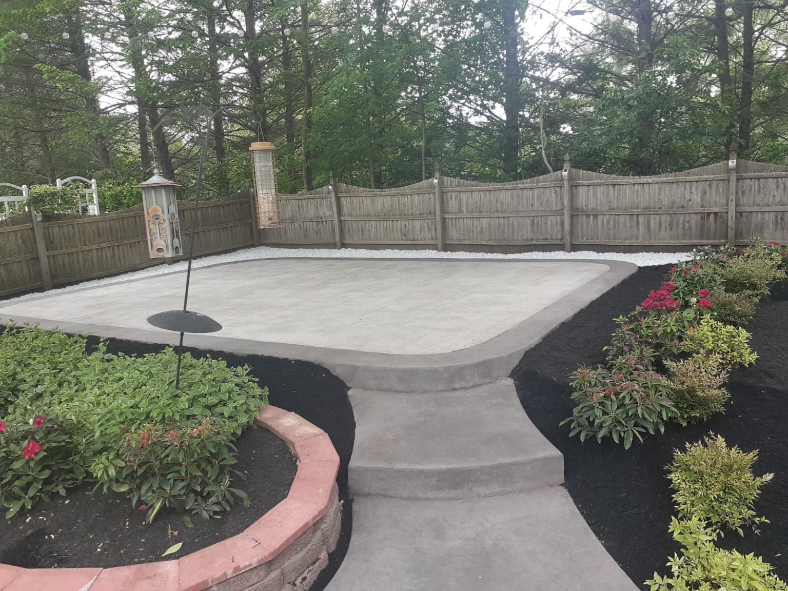 Concrete project by Solid Gold Construction