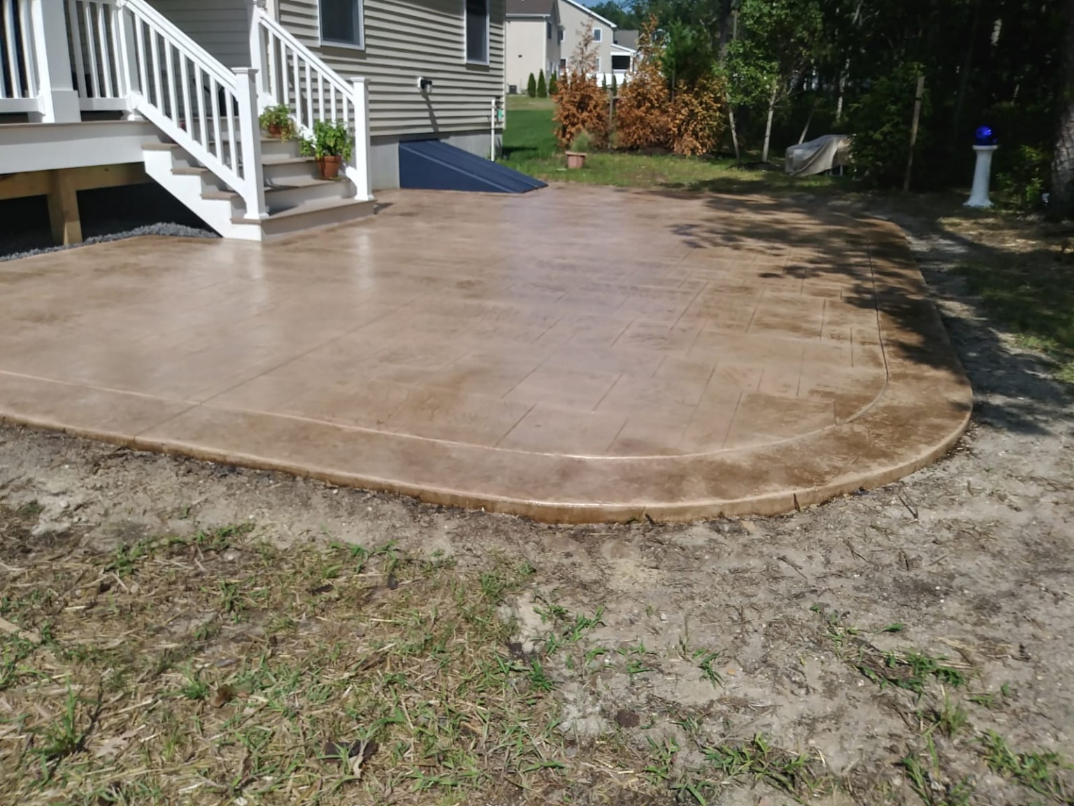Concrete project by Solid Gold Construction
