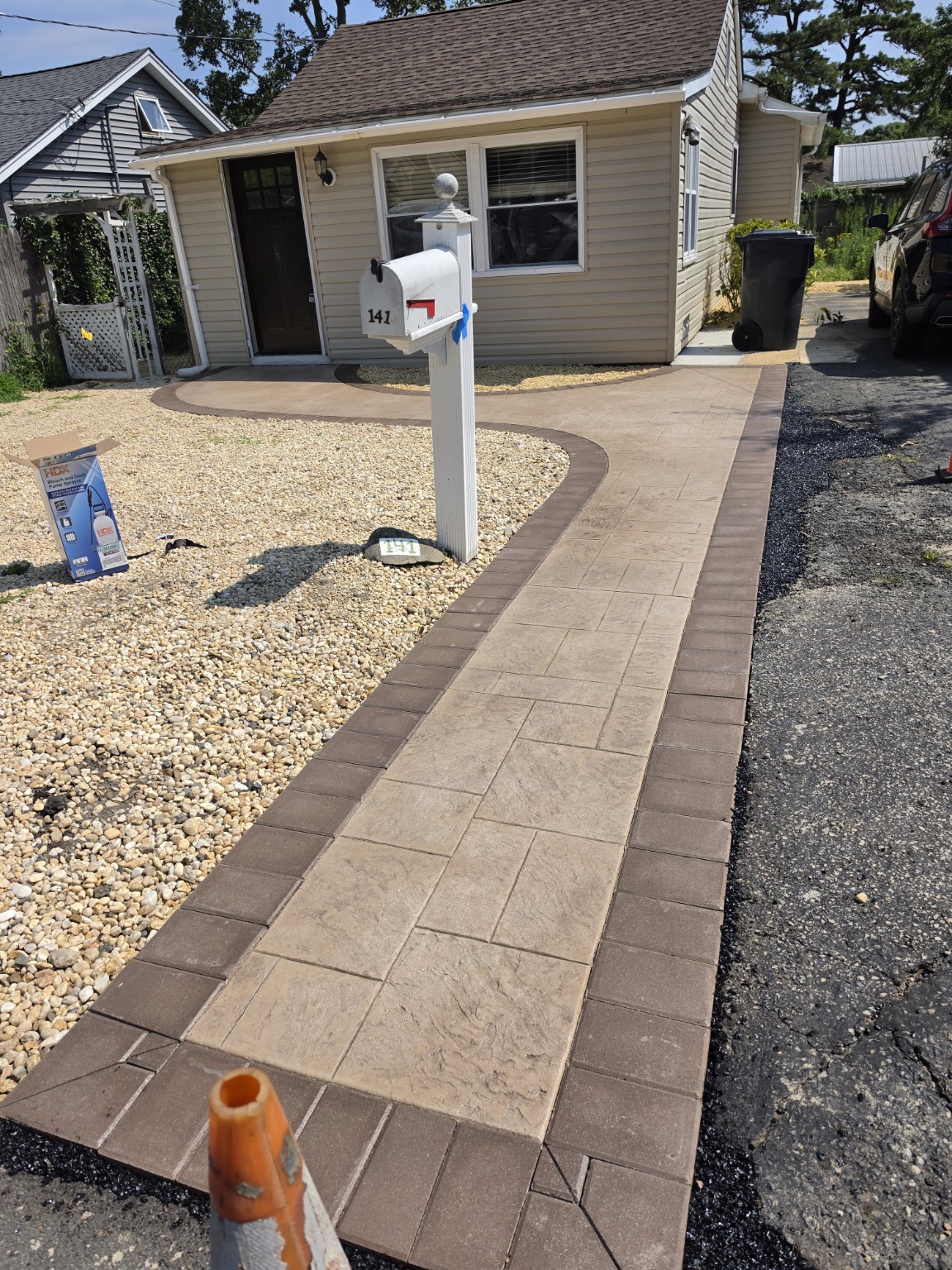 Concrete project by Solid Gold Construction