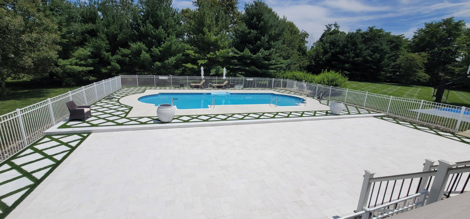 Pool deck and patio project